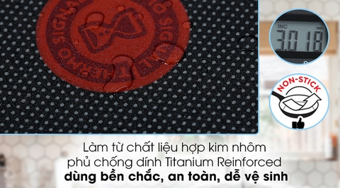 Chảo nhôm chống dính đáy từ 28cm TEFAL So Chef G1350695