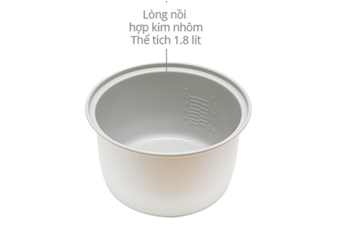 Nồi cơm điện Sharp 1,8L KS-NR191STV.SS