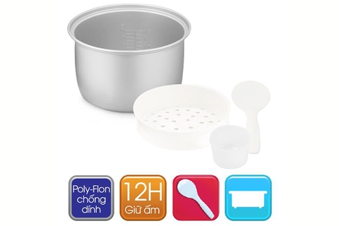 Nồi cơm điện Sharp 1,8L KS-NR191STV.SS