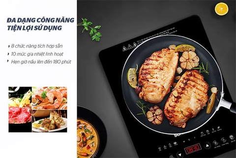 Bếp điện từ cảm ứng Sunhouse SHD6808 công suất 2000W