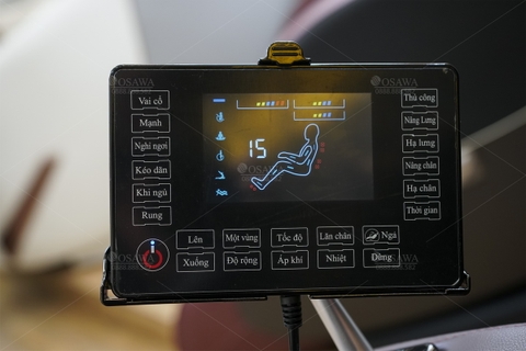 Ghế massage Osawa 200pluss- café