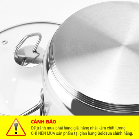 Bộ nồi inox 5 đáy GE42 3506SG