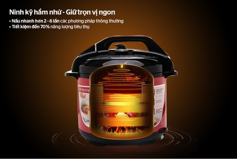 NỒI ÁP SUẤT ĐIỆN ĐA NĂNG SUNHOUSE SHD1755