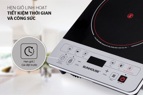 Bếp hồng ngoại cảm ứng Sunhouse 2000W SHD6005