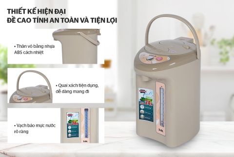 Bình thủy điện Sunhouse SH1530 3 lít