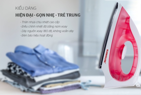 Bàn Là khô Sunhouse SHD1072