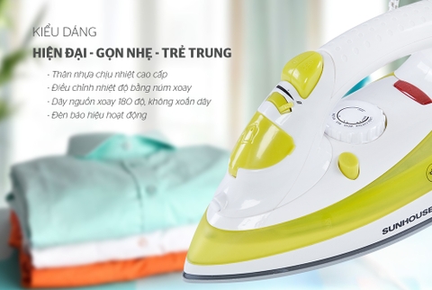 Bàn là hơi Sunhouse SHD2067 1800W