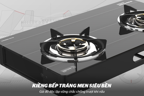 Bếp gas dương kính Sunhouse Mama MMB0910