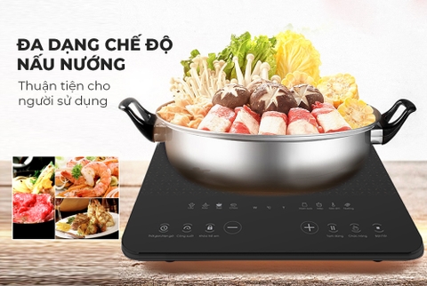 BẾP TỪ ĐƠN SUNHOUSE 2000W SHD6802
