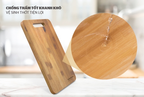 Thớt tre tự nhiên Sunhouse KS-CH3522B