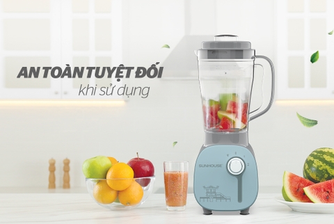 Máy xay sinh tố đa năng Sunhouse SHD5312B 3 cối