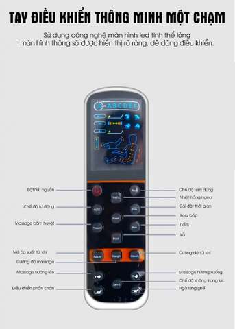 Ghế massage Havinco 550-nâu