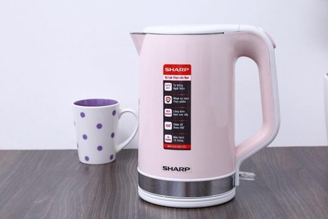 Ấm siêu tốc 1.8L Sharp EKJ-18VP-BG 1800W