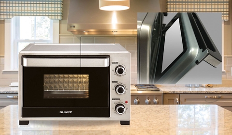 Lò nướng Sharp 38 lít EO-A383RCSV-ST
