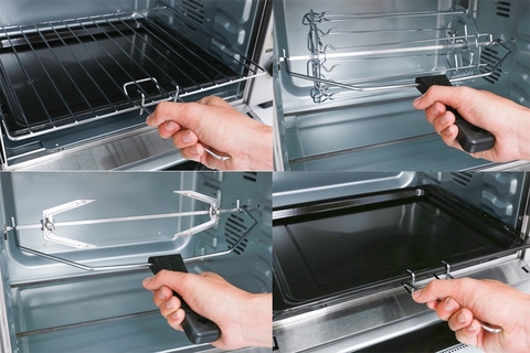 Lò nướng Sharp 38 lít EO-A383RCSV-ST