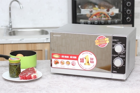 Lò vi sóng Sharp R-G223VN-SM 20 lít
