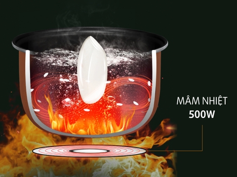 Nồi cơm Kipor 1,2L màu đỏ KP N1512