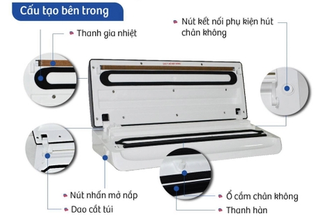 Máy hút chân không Bluestone VSB2735