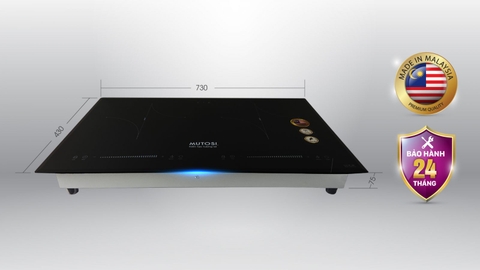 Bếp từ đôi Mutosi MI-92D