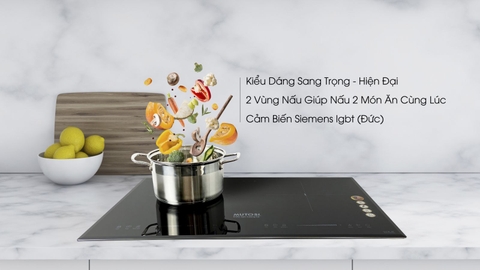 Bếp từ đôi Mutosi MI-95D