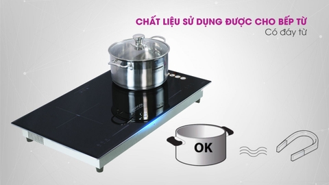 Bếp từ đôi Mutosi MI-95D