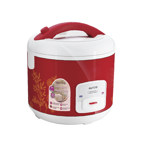 Nồi cơm điện Mutosi 1,8L Đỏ MR-16