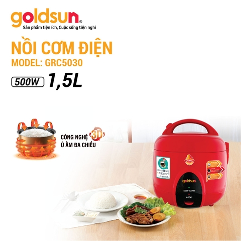 Nồi cơm điện Goldsun GRC5030 1.5L 500W
