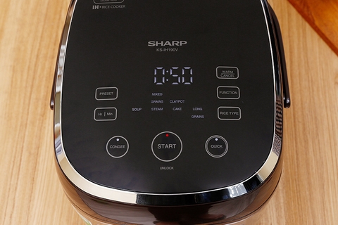 Nồi cơm điện Sharp dòng cao tầng 1,8L KA-IH190V-GL