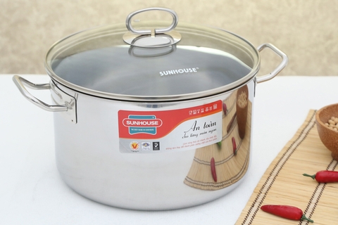 Nồi Inox Sunhouse SHG26S 26cm