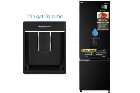 Tủ lạnh Panasonic Inverter 322 lít NR-BC360WKVN