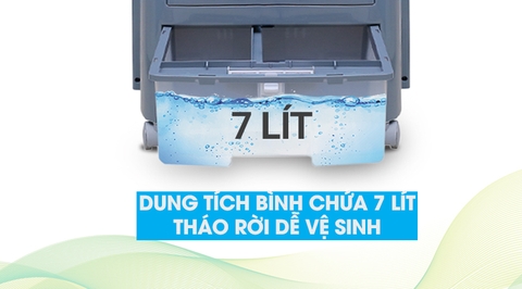 Quạt điều hòa Delites DEL-AC07CR