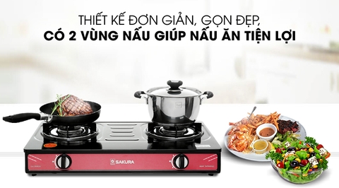 Bếp ga dương Sakura SA-2181EB