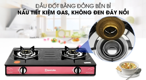 Bếp ga dương Sakura SA-2181EB