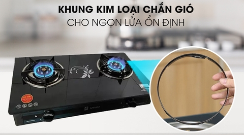 Bếp ga đôi dương Sakura SA-690GH