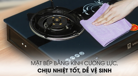 Bếp ga đôi dương Sakura SA-690GH
