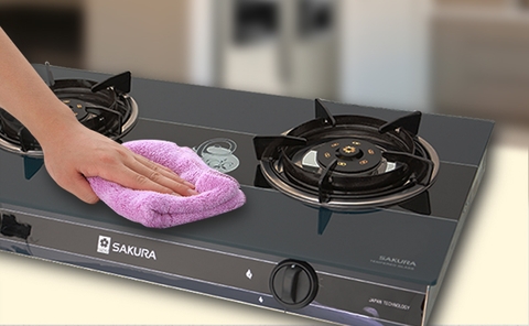 Bếp ga dương đôi Sakura SA-692SG
