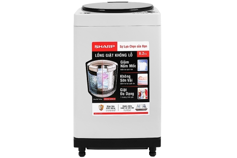Máy giặt Sharp 9 kg ES-W90PV-H