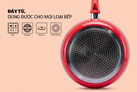 Chảo trơn Sunhouse Mama đáy từ SFP30MA