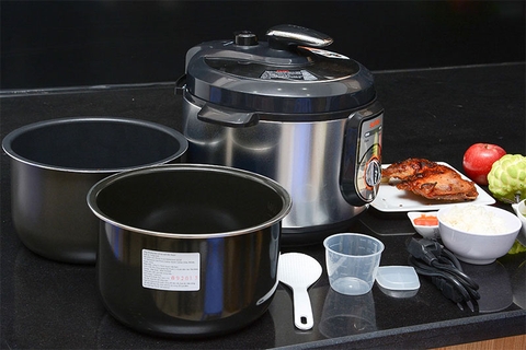 Nồi áp suất điện Supor 2 lòng 5 lít CYYB50YA10VN 100