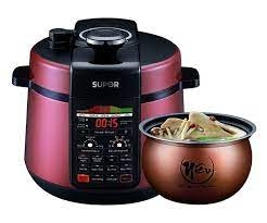 Nồi áp suất điện Supor lòng niêu 5 lít CYSB50YC520QVN-100