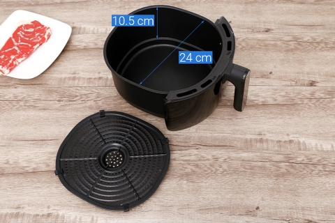 NỒI CHIÊN KHÔNG DẦU TEFAL EY701D15, 5,6 LÍT