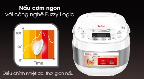 Nồi cơm điện tử Tefal 1.8 lít RK752168