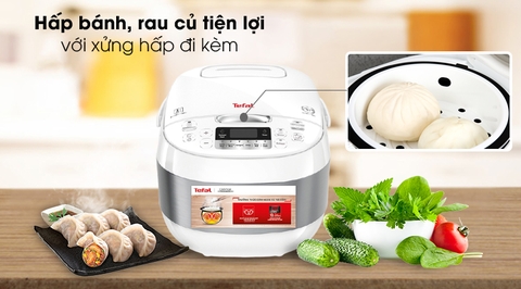 Nồi cơm điện tử Tefal 1.8 lít RK752168