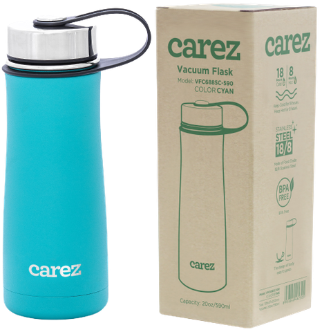 Bình giữ nhiệt Carez VFC688SC 590ml xanh