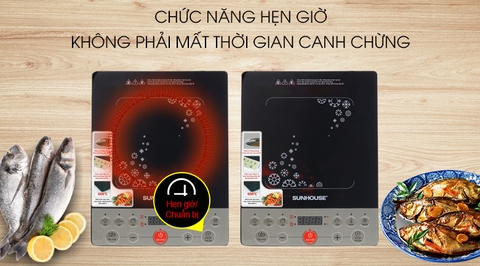 Bếp điện từ cơ Sunhouse SHD6152