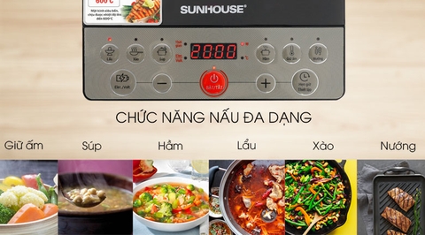 Bếp điện từ cơ Sunhouse SHD6152