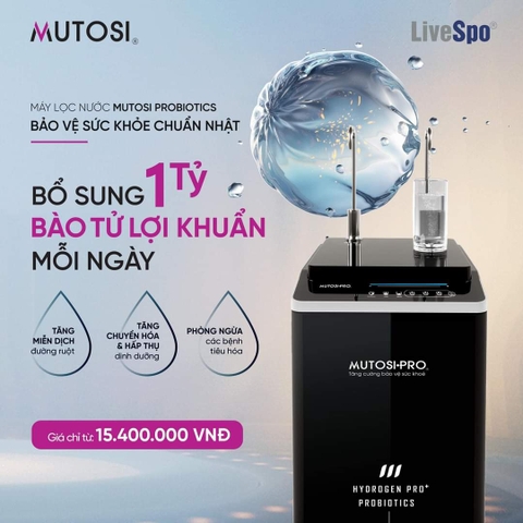 Máy Lọc Nước Mutosi Hydrogen Pro MP-F082-HC2H3 Ion kiềm