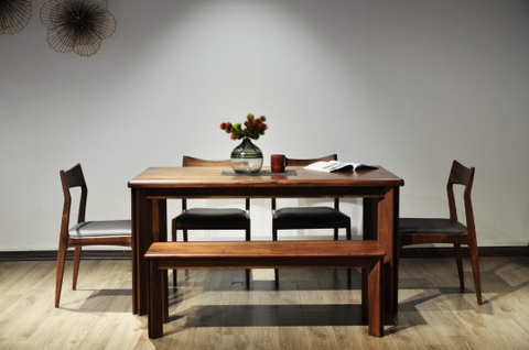 Bộ bàn ăn AKITA 1.5m