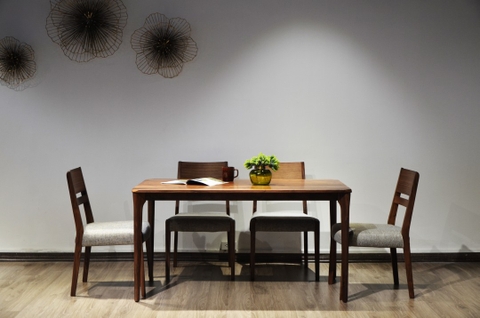 Bộ bàn ăn NARITA 1.4m