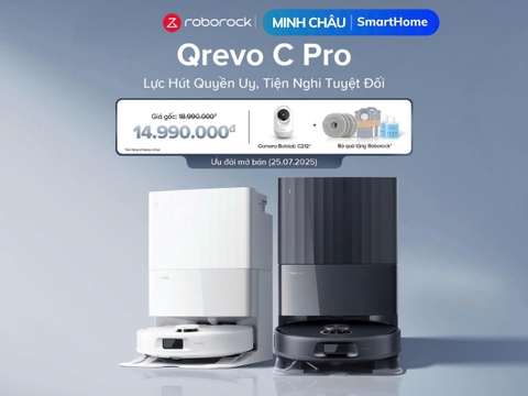 Robot hút bụi lau nhà Roborock Qrevo C Pro - Bản Quốc tế